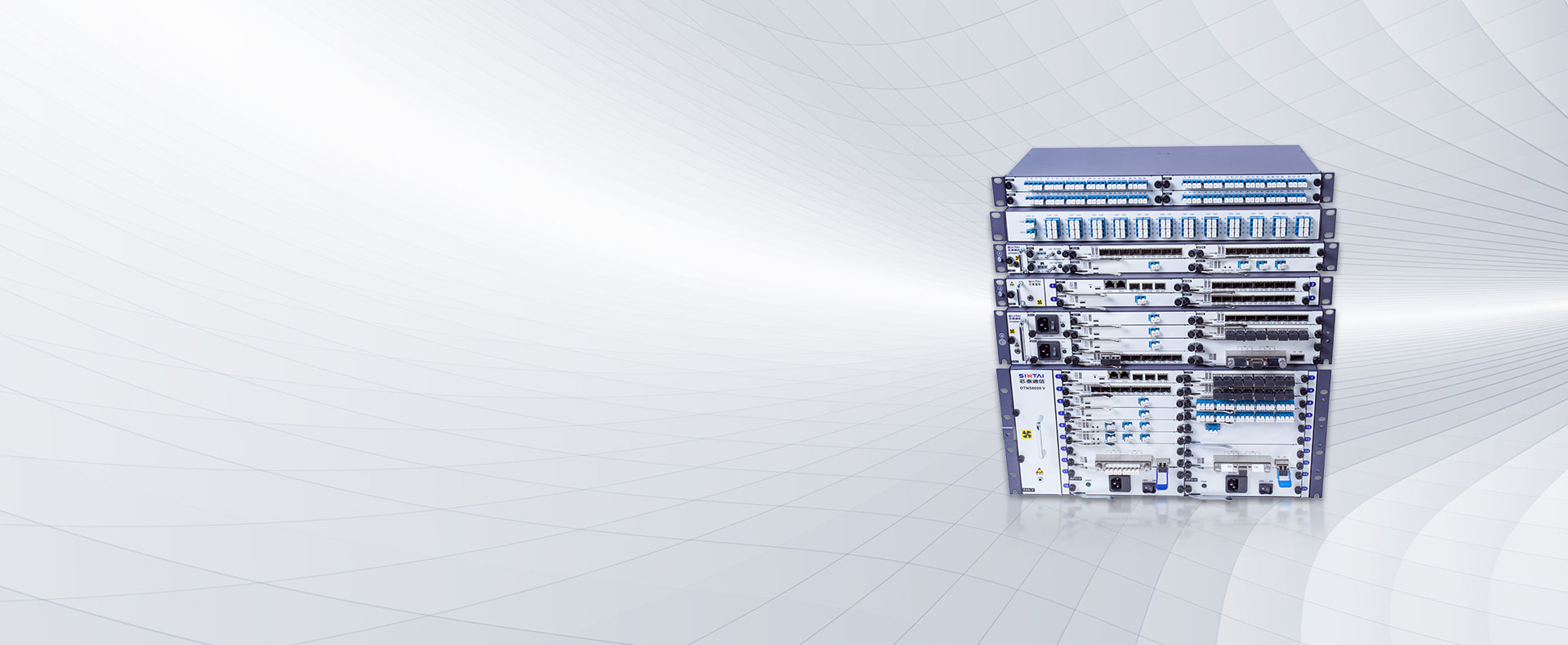 Plataforma de transporte óptico DWDM/CWDM OTNS8600