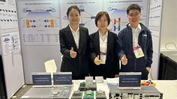 Exposição Sintai em OFC2024 · San Diego · Americano